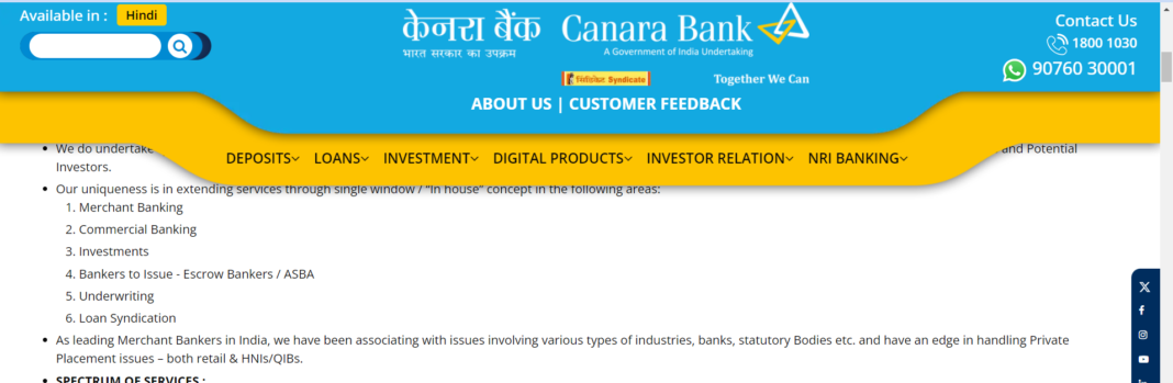 Canara Bank CSP Apply Online | CSC Canara Bank CSP Registration