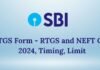 SBI RTGS Form – RTGS And NEFT Charges 2024, Timing, Limit sbi-rtgs-charges-limit